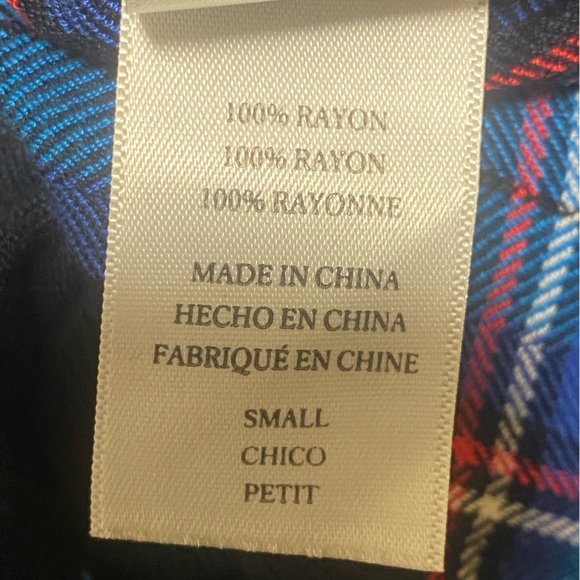 Rails Women’s Hunter Plaid Button Down Long Sleeve Shirt - Picture 4 of 5